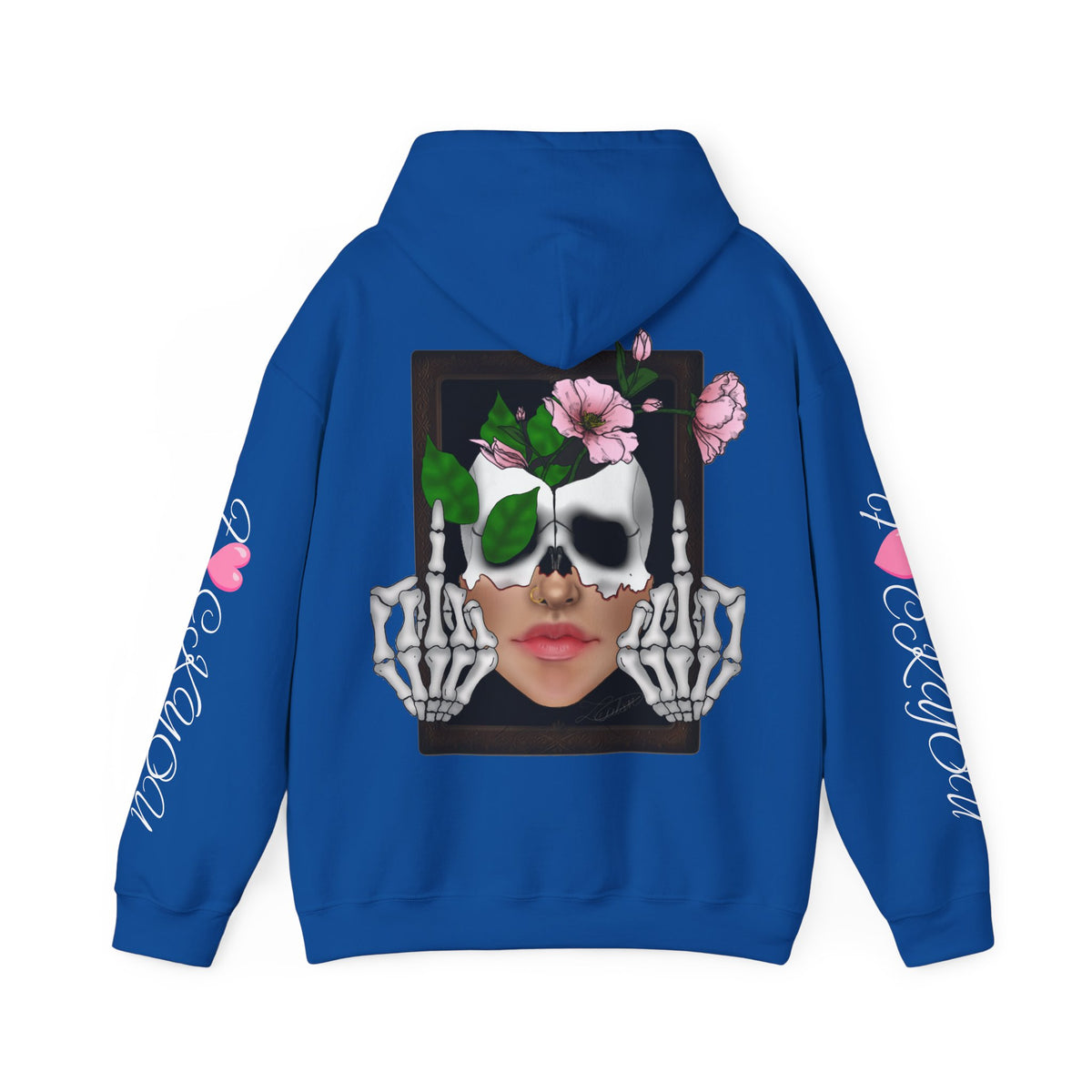 Skull & Roses Graphic Hoodie