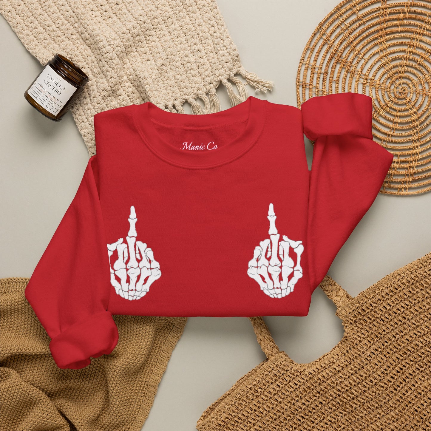 f♡ckYou-Rundhals-Sweatshirt