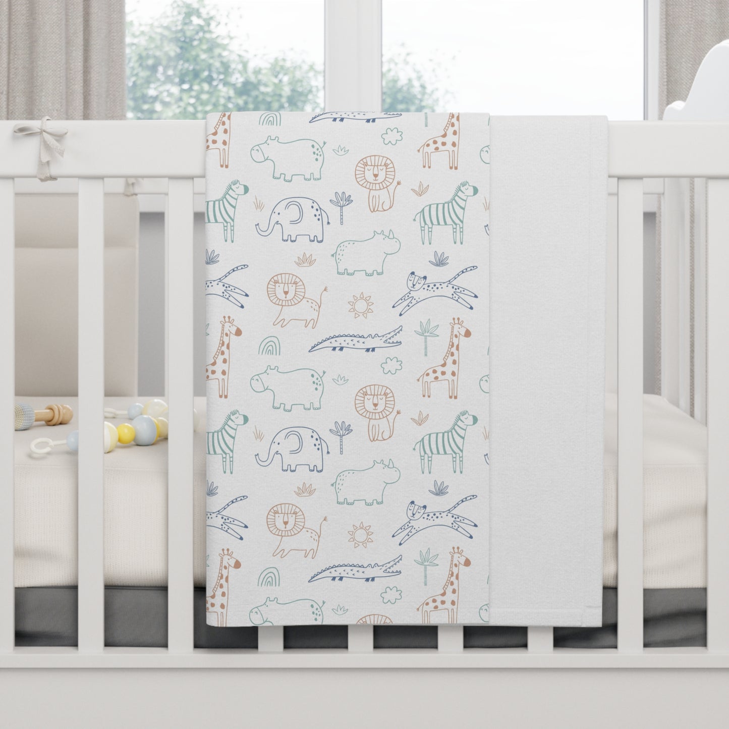 Weiche Babydecke aus Fleece