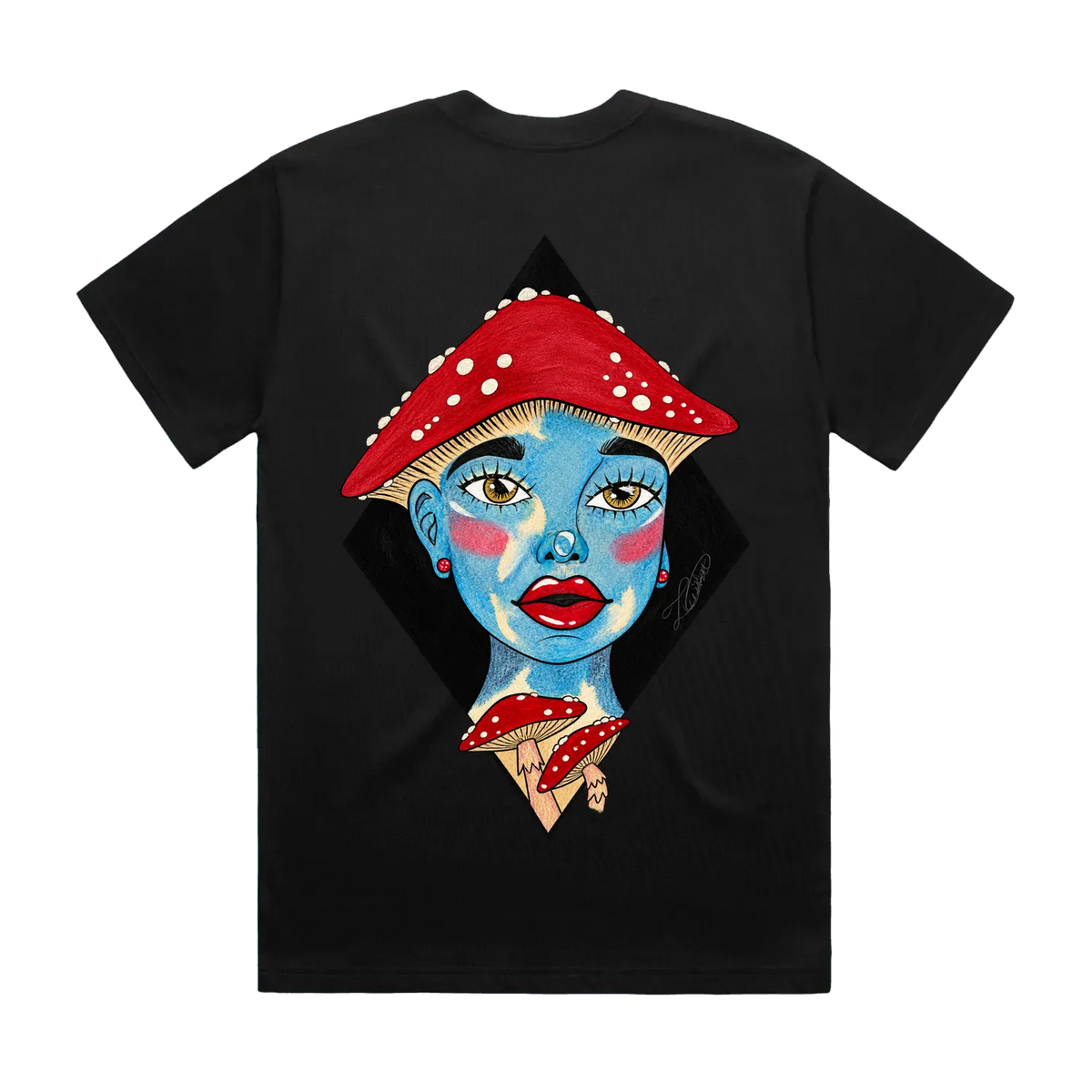 Shroom Girl Heavy Graphic T-Shirt