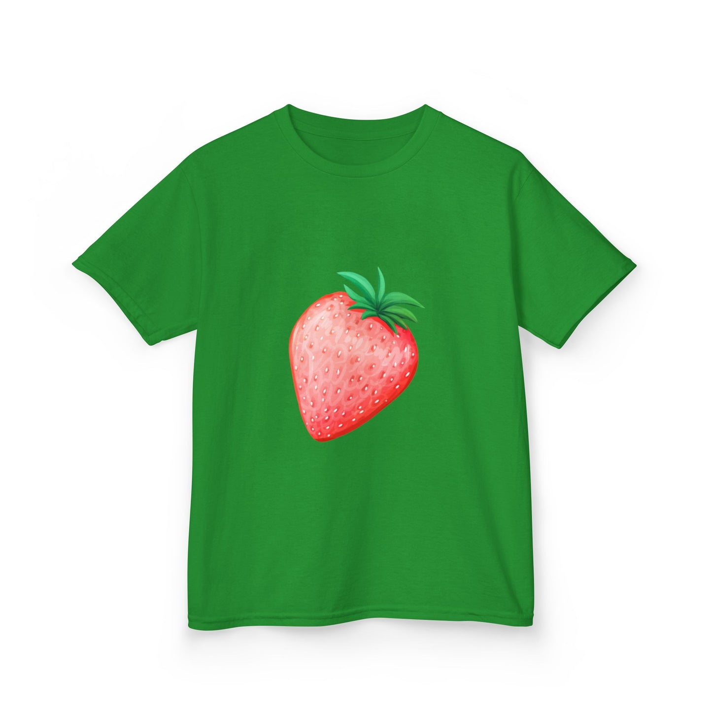 Kinder T-Shirt Erdbeere — Süßes Aquarell Erdbeer Grafik-T-Shirt für Kleinkinder & Kinder