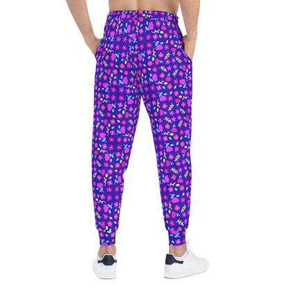 Flower Power All-Over Print Joggers