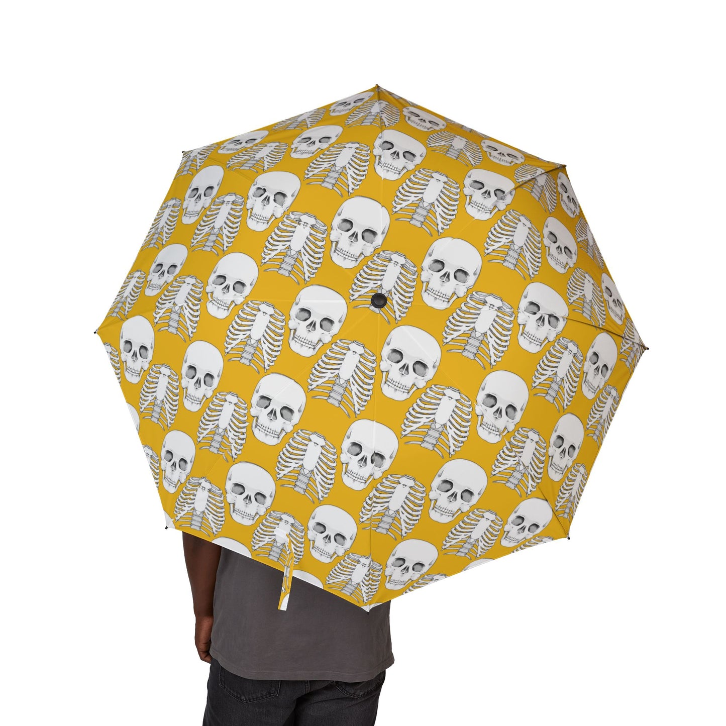 Totenkopf-Mumie Halbautomatischer Klappschirm