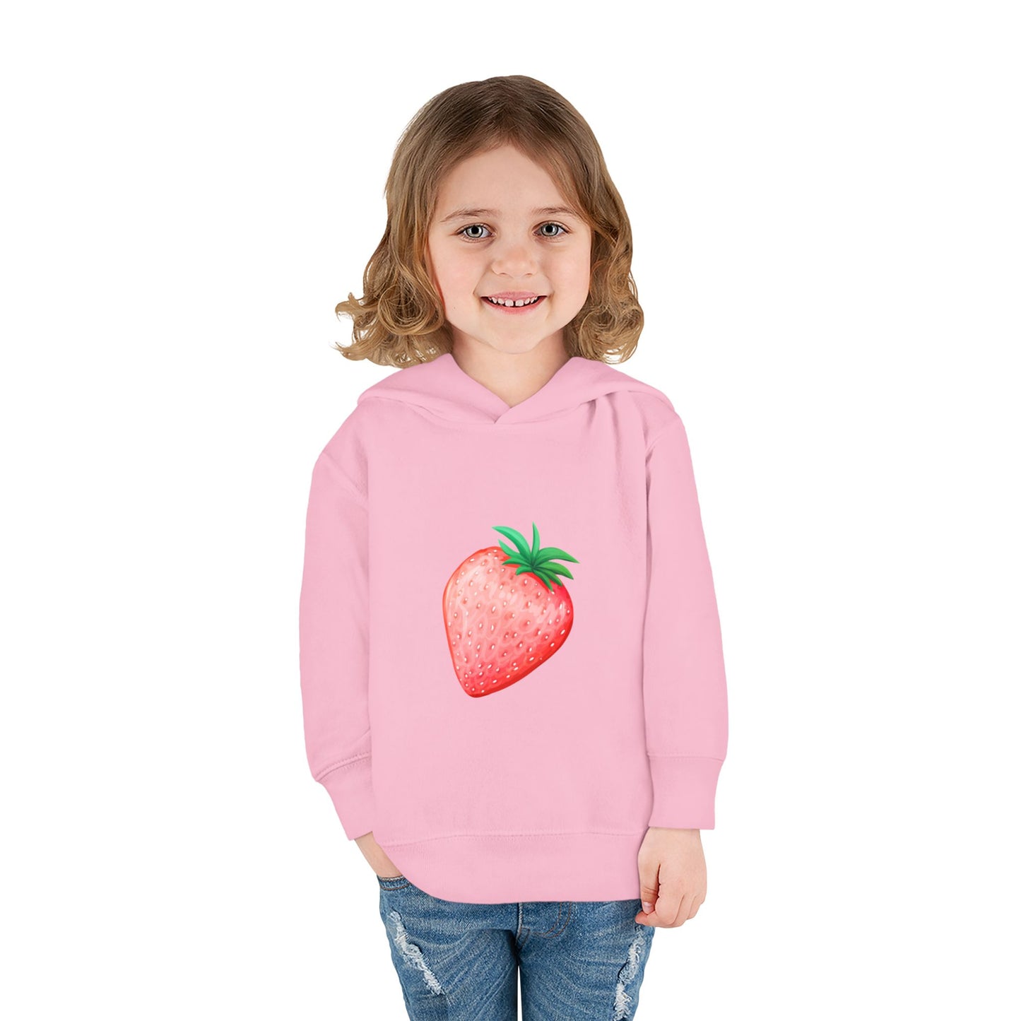 Kleinkind-Kapuzenpullover — Erdbeer-Pullover