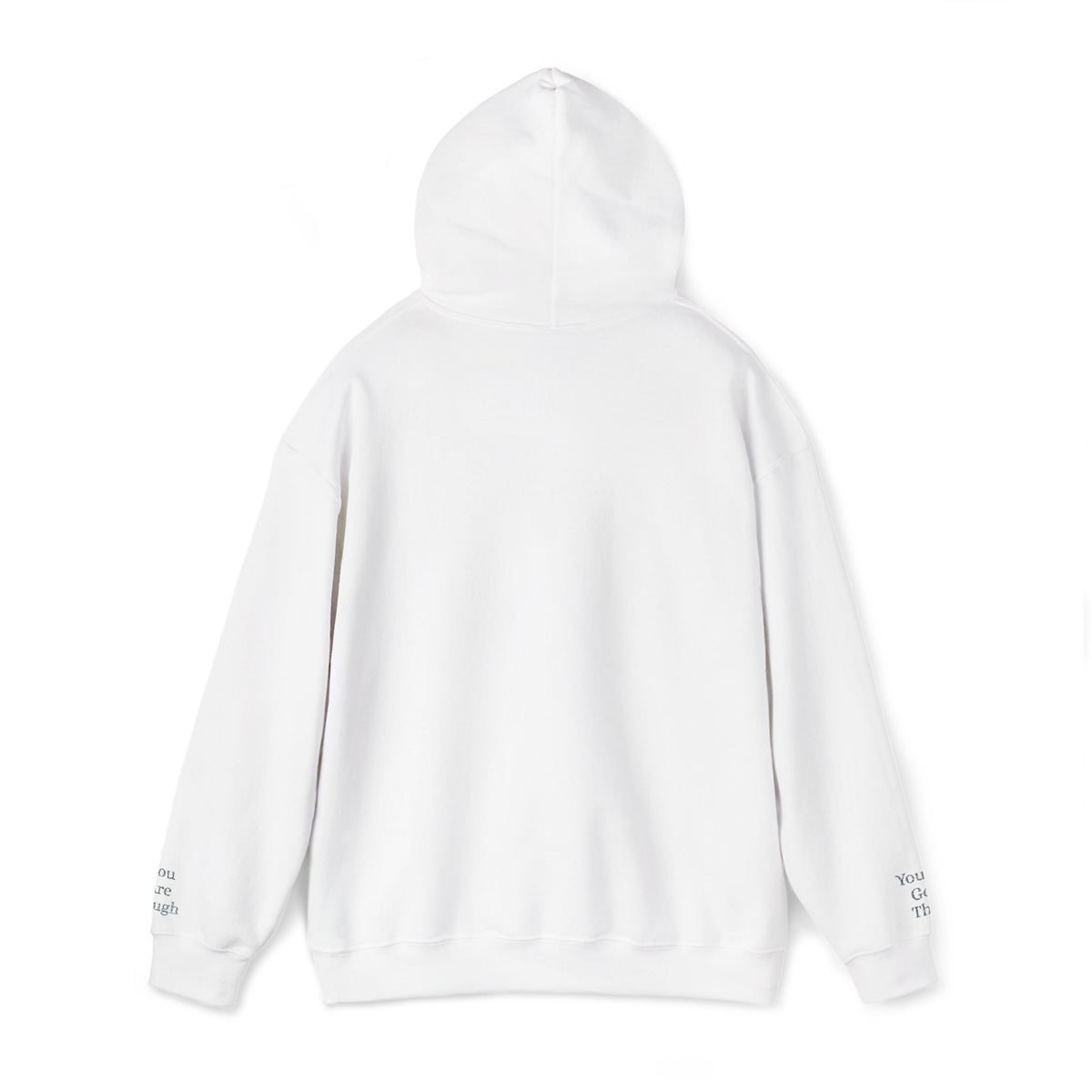 Manic Script Rhinestone Sparkle Hoodie