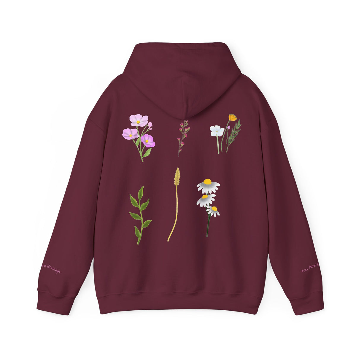 Wild Flower Floral Graphic Hoodie