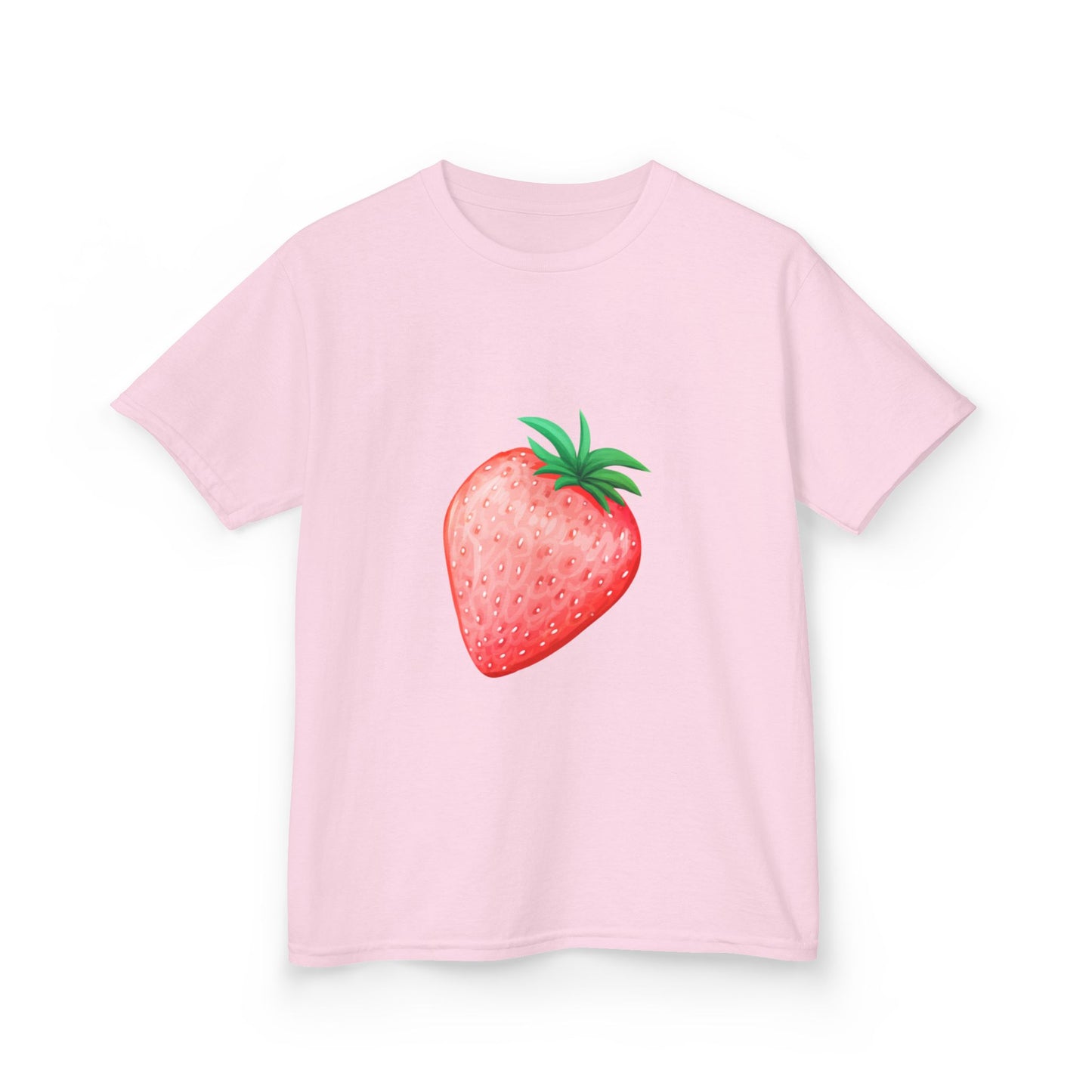 Kinder T-Shirt Erdbeere — Süßes Aquarell Erdbeer Grafik-T-Shirt für Kleinkinder & Kinder