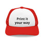 Personalised Dog Foam Trucker Hat