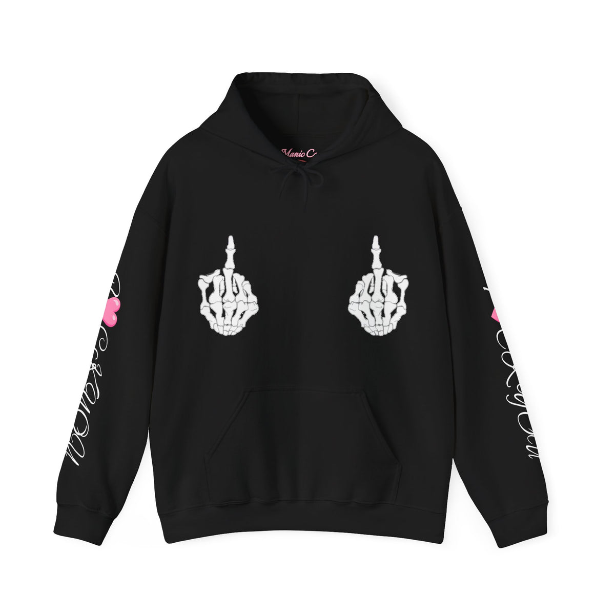 Skull & Roses Graphic Hoodie