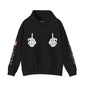 Skull & Roses Graphic Hoodie