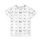 Kids Butterfly Print Sports Jersey