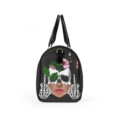 F U Leather Travel Bag