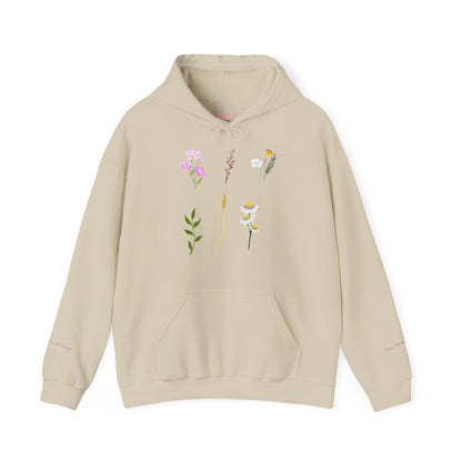 Wild Flower Floral Graphic Hoodie