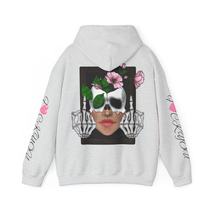 Skull & Roses Graphic Hoodie
