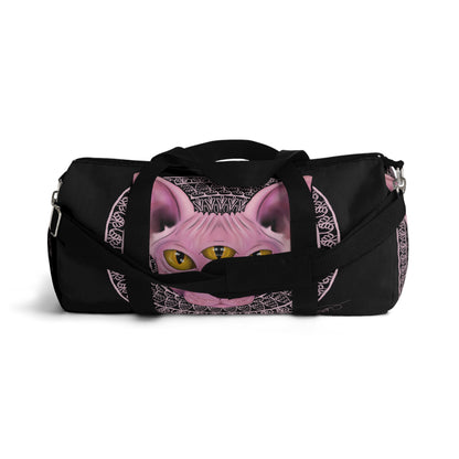 Three-Eyed Cat Duffel Bag