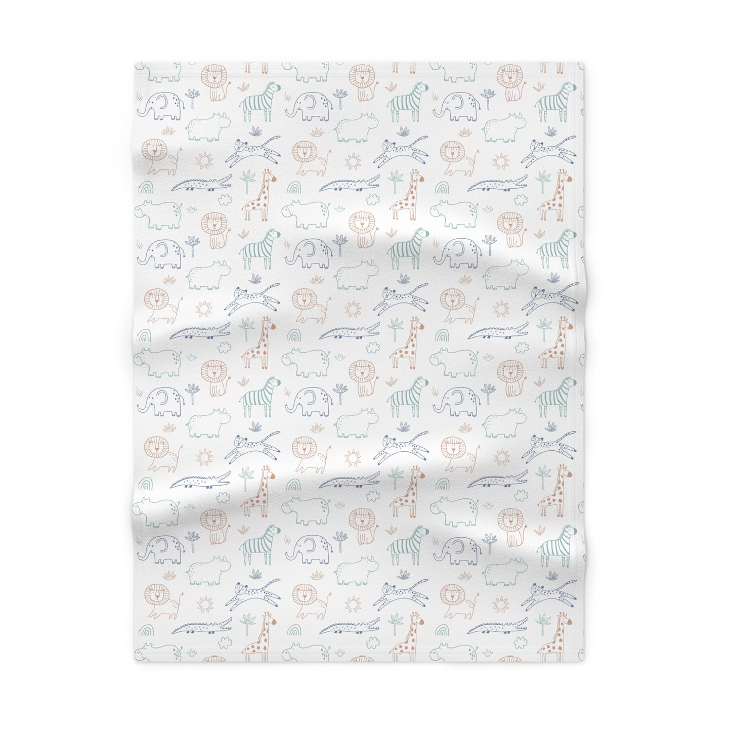 Weiche Babydecke aus Fleece
