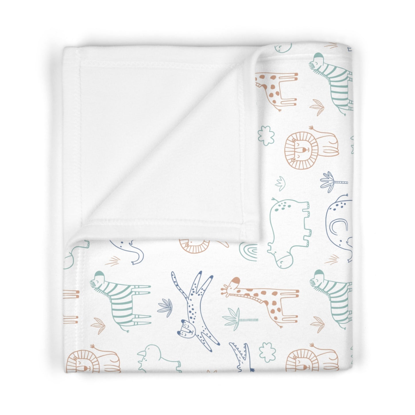 Weiche Babydecke aus Fleece