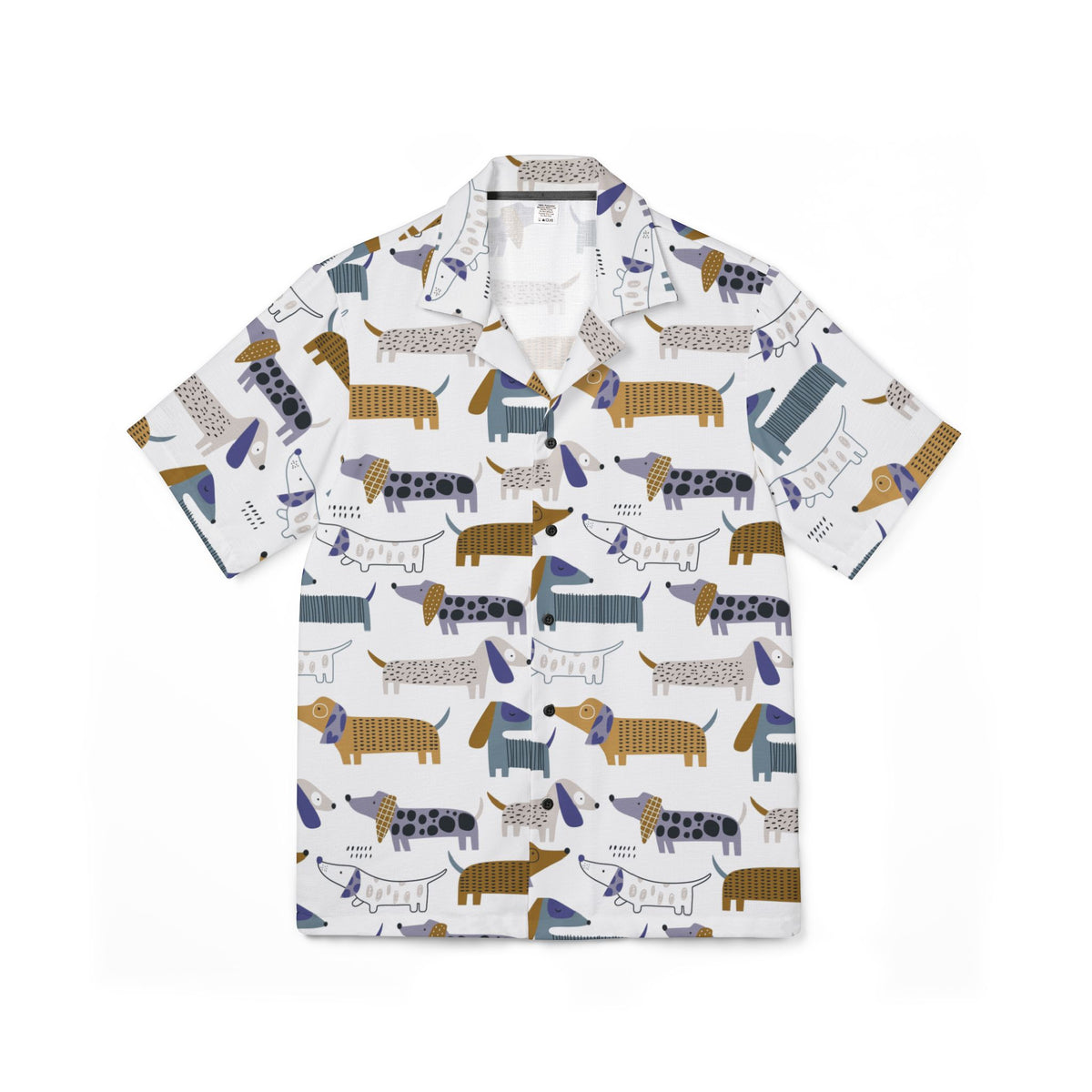 Sausage Dog All-Over Print Hawaiian Shirt