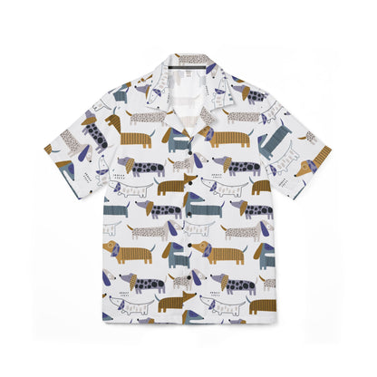 Sausage Dog All-Over Print Hawaiian Shirt