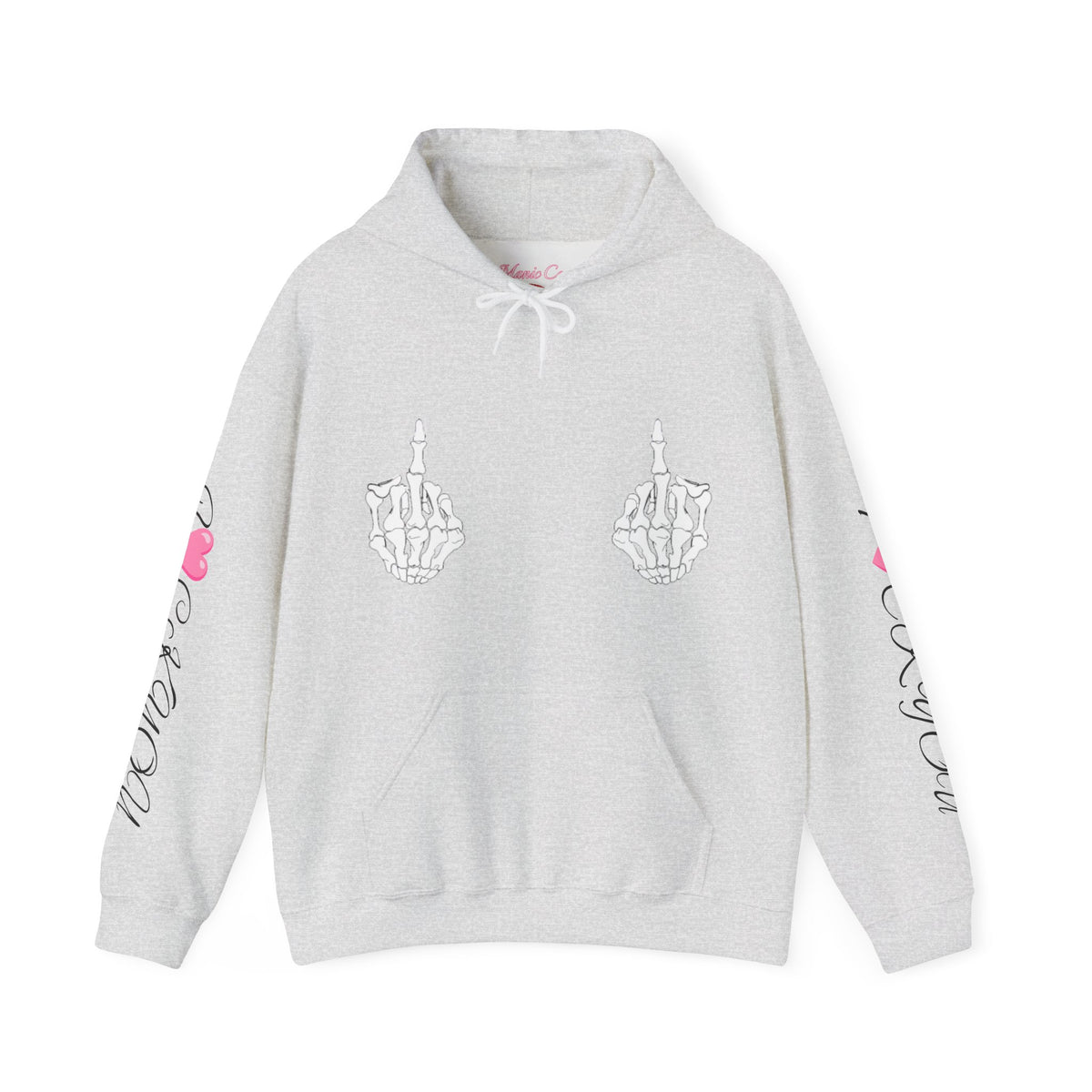Skull & Roses Graphic Hoodie