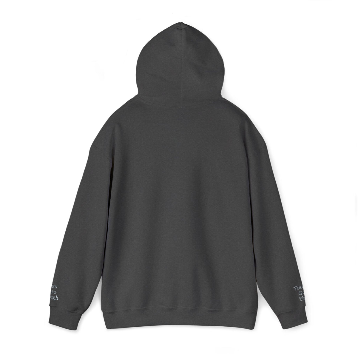 Manic Script Rhinestone Sparkle Hoodie