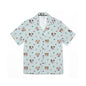 Bulldog All-Over Print Hawaiian Shirt