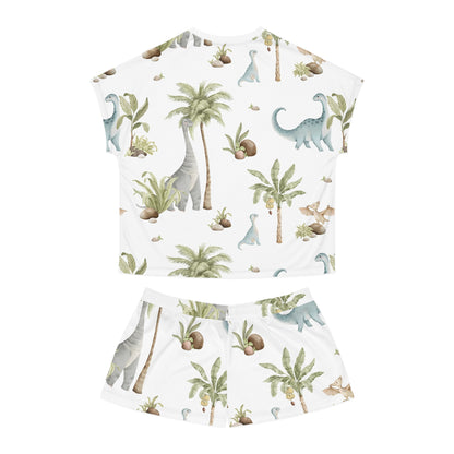 Dino Women's All-Over Print Pajama Set