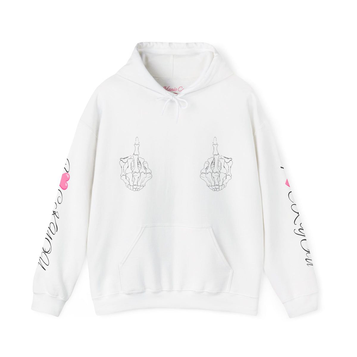 Skull & Roses Graphic Hoodie