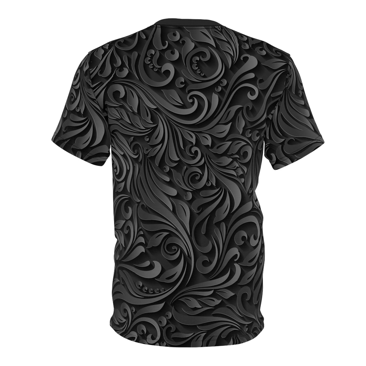 Dark Swirl Unisex All-Over Print Tee