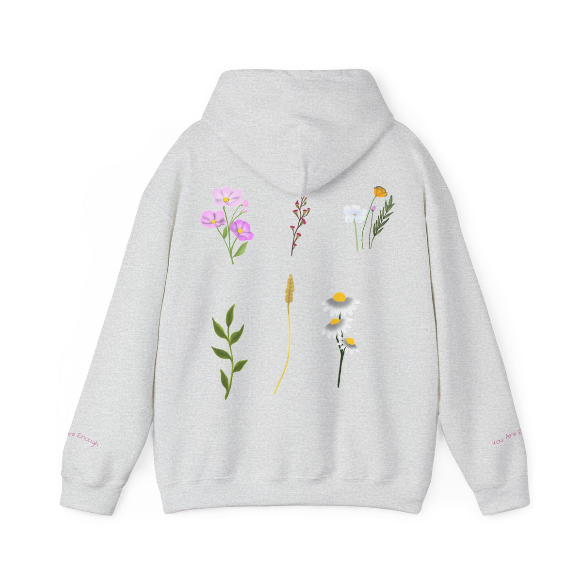 Wild Flower Floral Graphic Hoodie