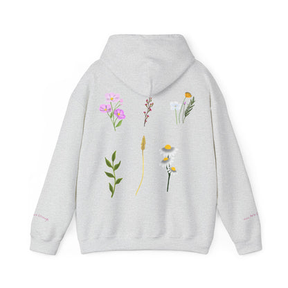 Wild Flower Floral Graphic Hoodie