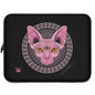 Three Eyed Cat Laptop Sleeve