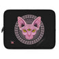 Three Eyed Cat Laptop Sleeve