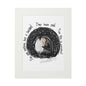 Depression Art Print with Paper Mat Frame