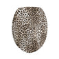 Leopard Print 3-Piece Bath Mat Set