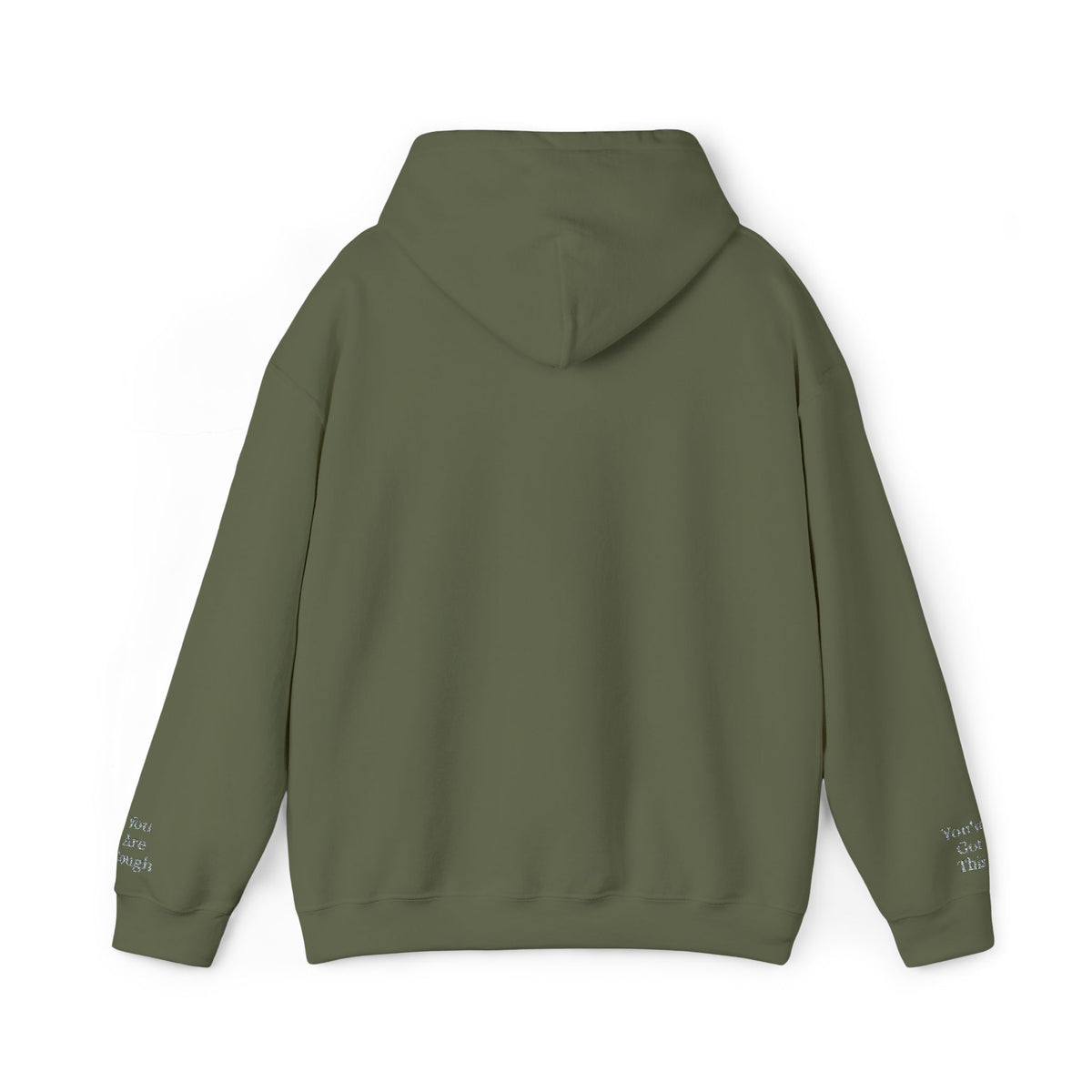 Manic Script Rhinestone Sparkle Hoodie