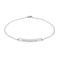 Curved Bar Anklet (Engraving)