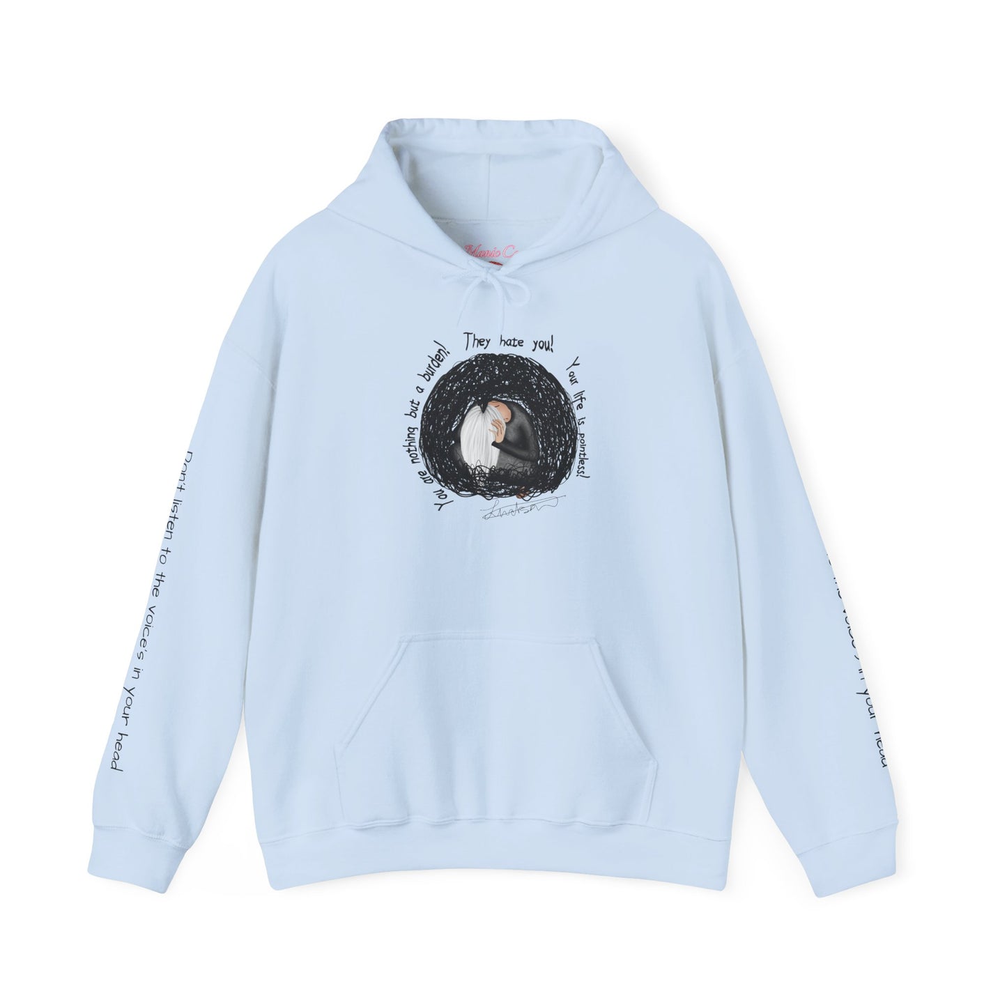 Hoodie – Gemütlicher Mondkatze „Sie waren echt“ Pullover