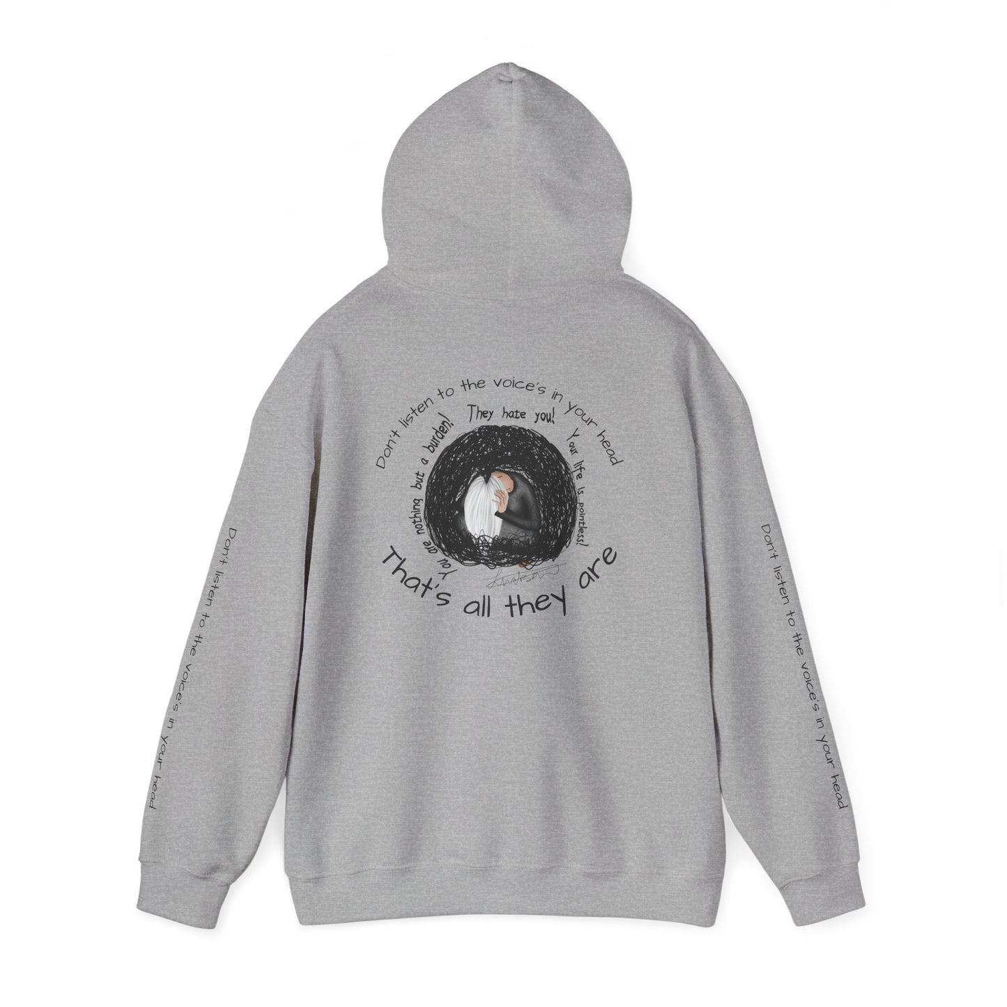 Hoodie – Gemütlicher Mondkatze „Sie waren echt“ Pullover