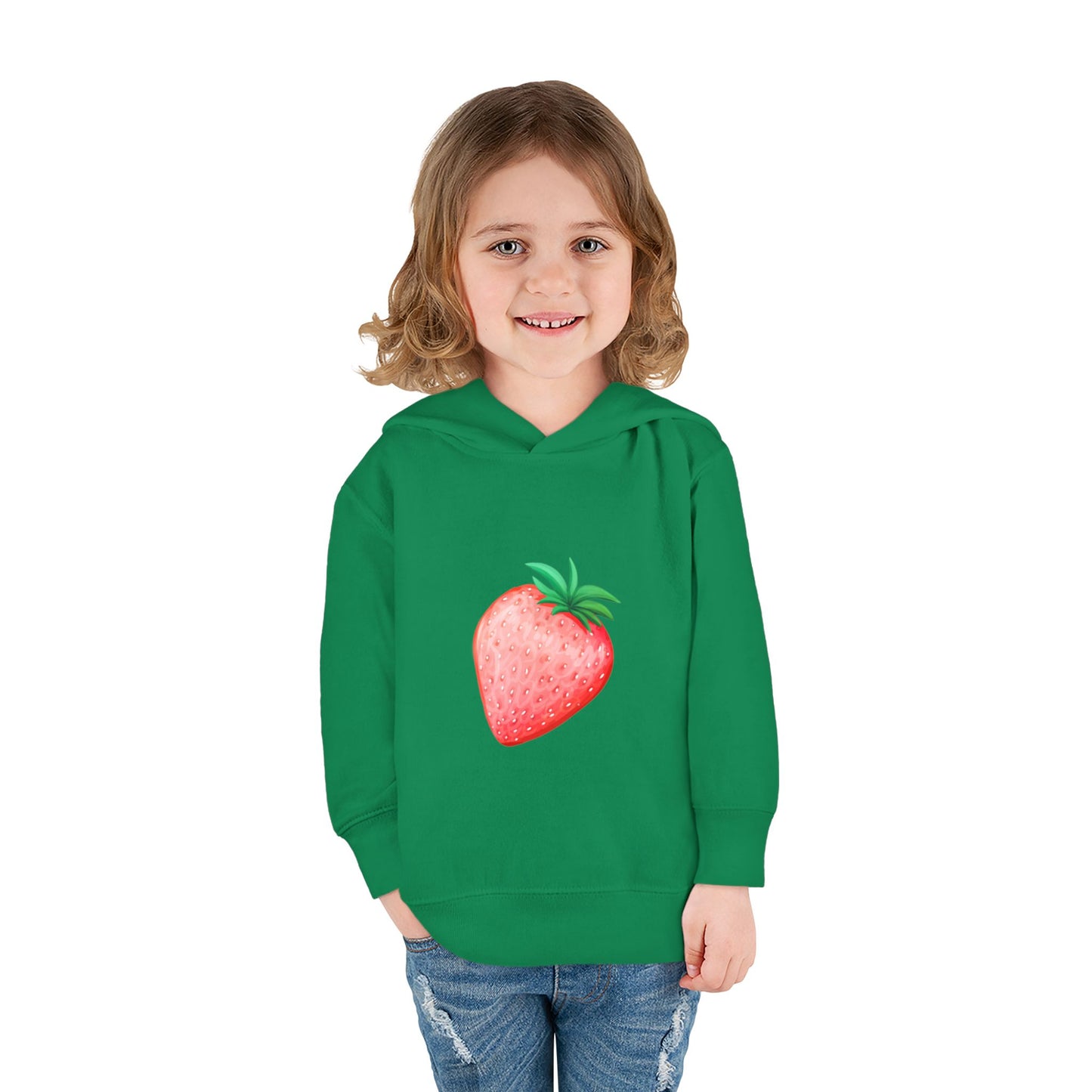 Kleinkind-Kapuzenpullover — Erdbeer-Pullover