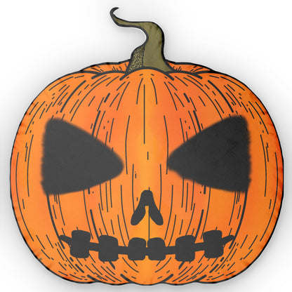 Pumpkin Custom-Shaped Pillow