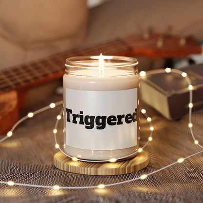 Triggered Soy Candle – 9oz Scented Jar Candle