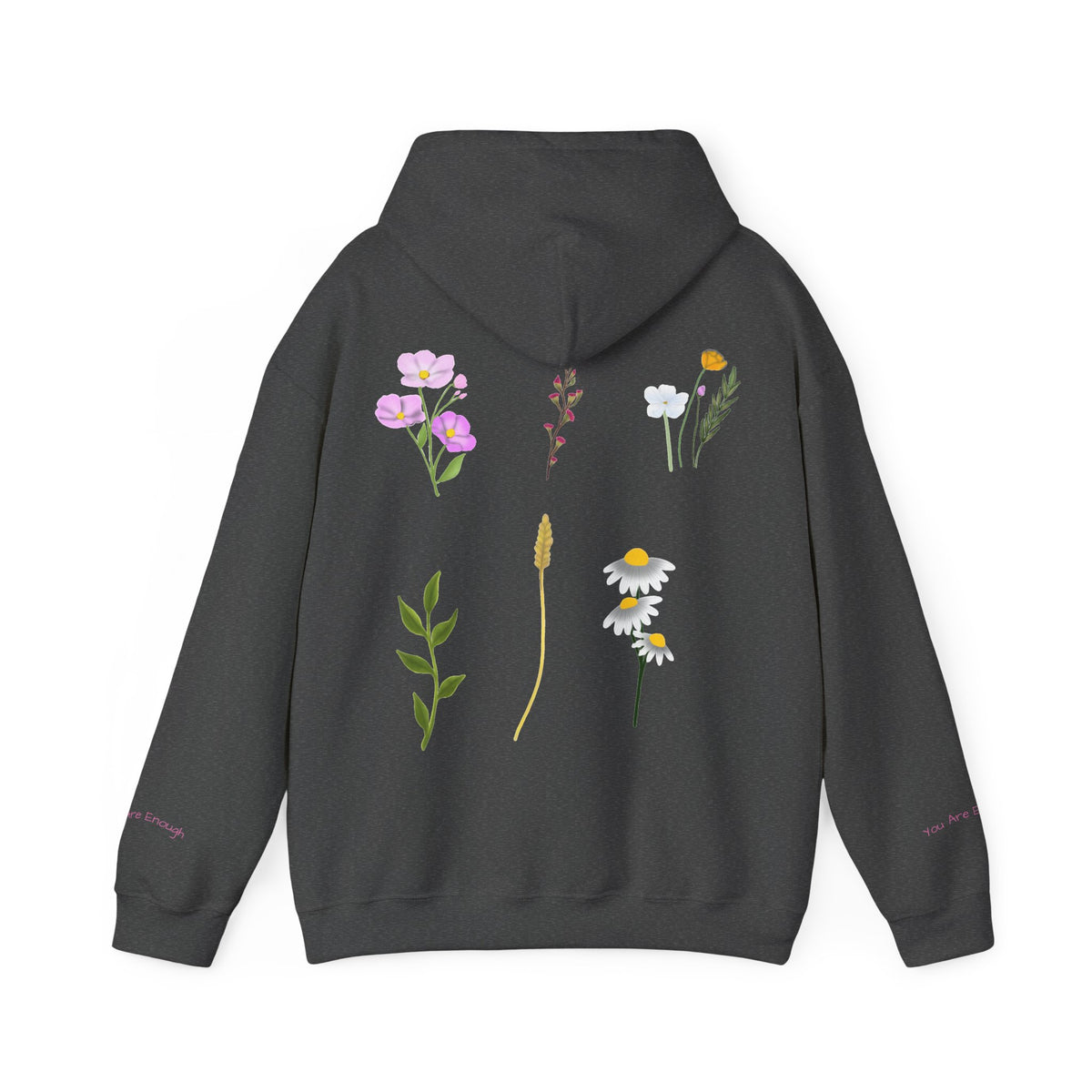 Wild Flower Floral Graphic Hoodie