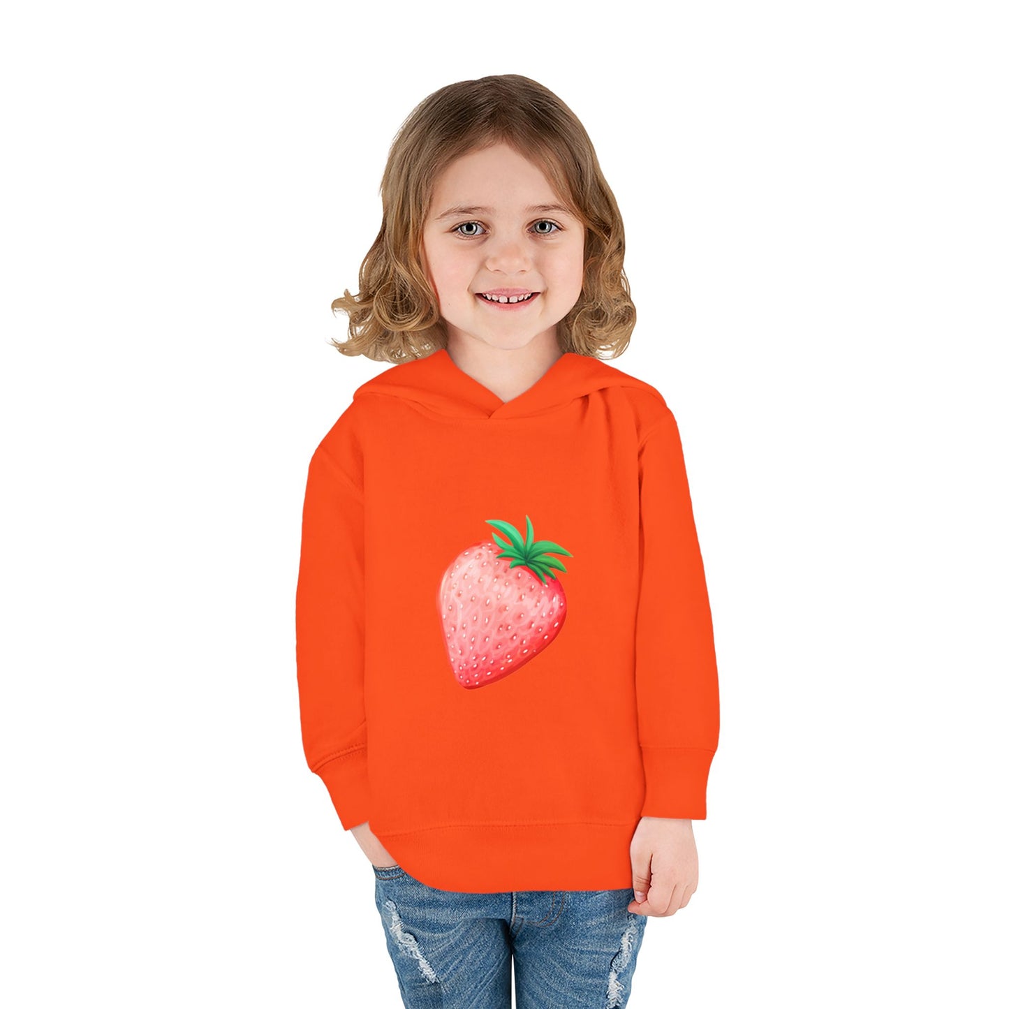 Kleinkind-Kapuzenpullover — Erdbeer-Pullover