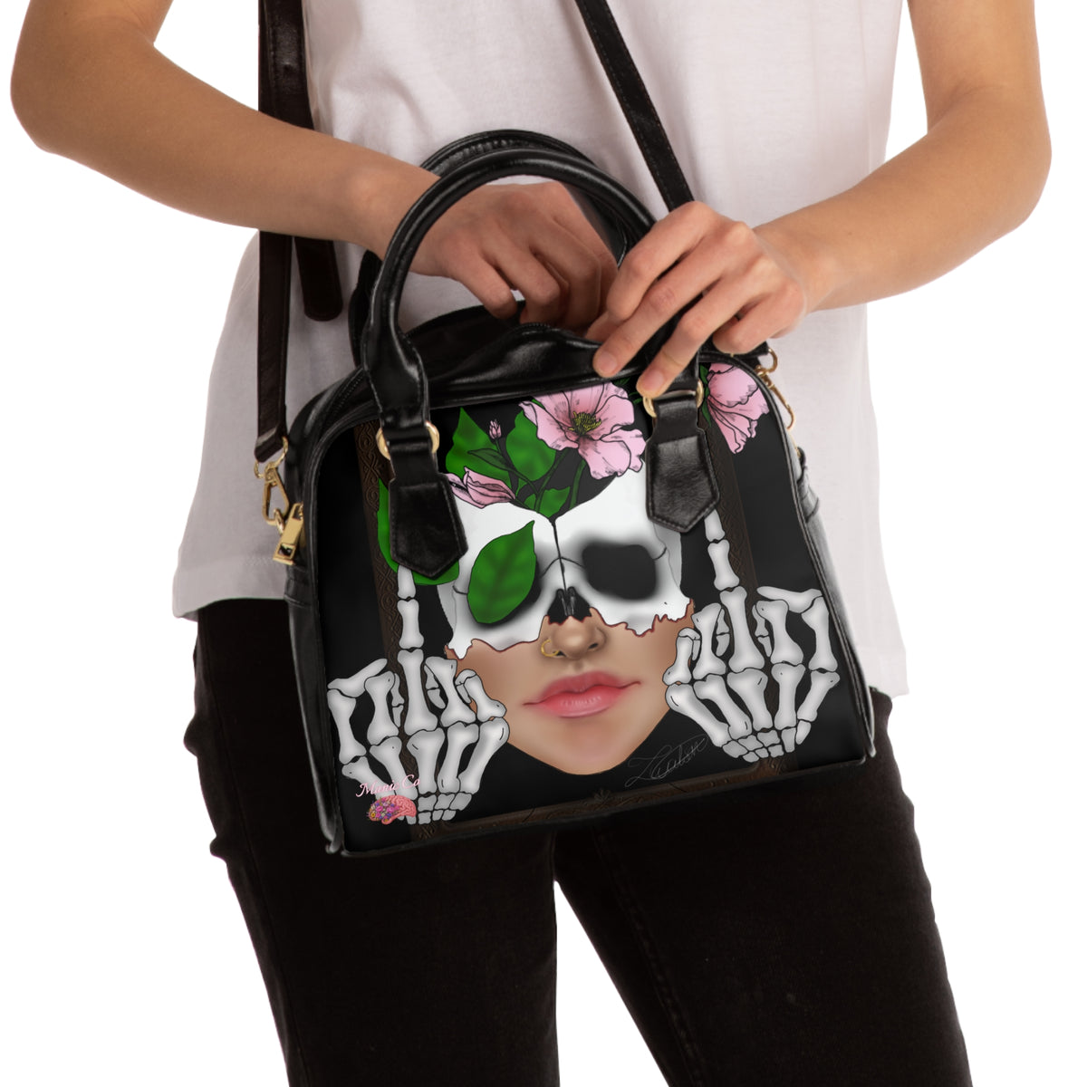 F U Shoulder Handbag