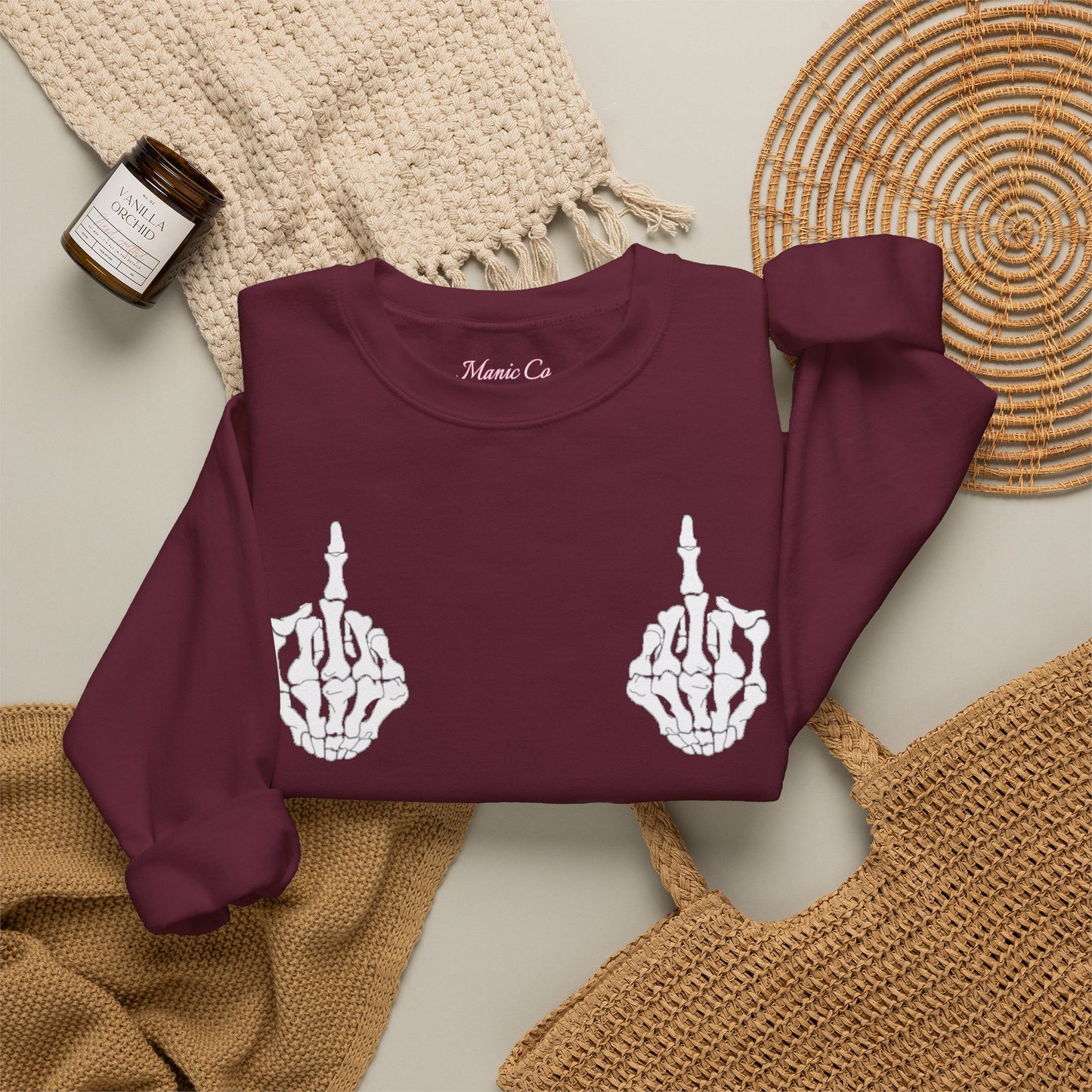f♡ckYou-Rundhals-Sweatshirt
