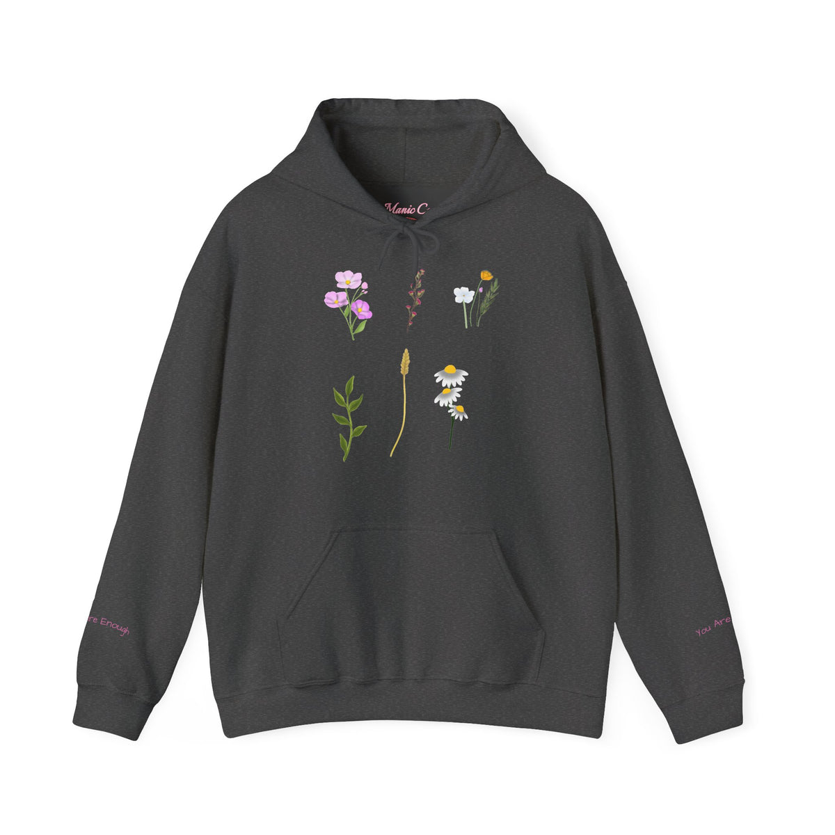 Wild Flower Floral Graphic Hoodie