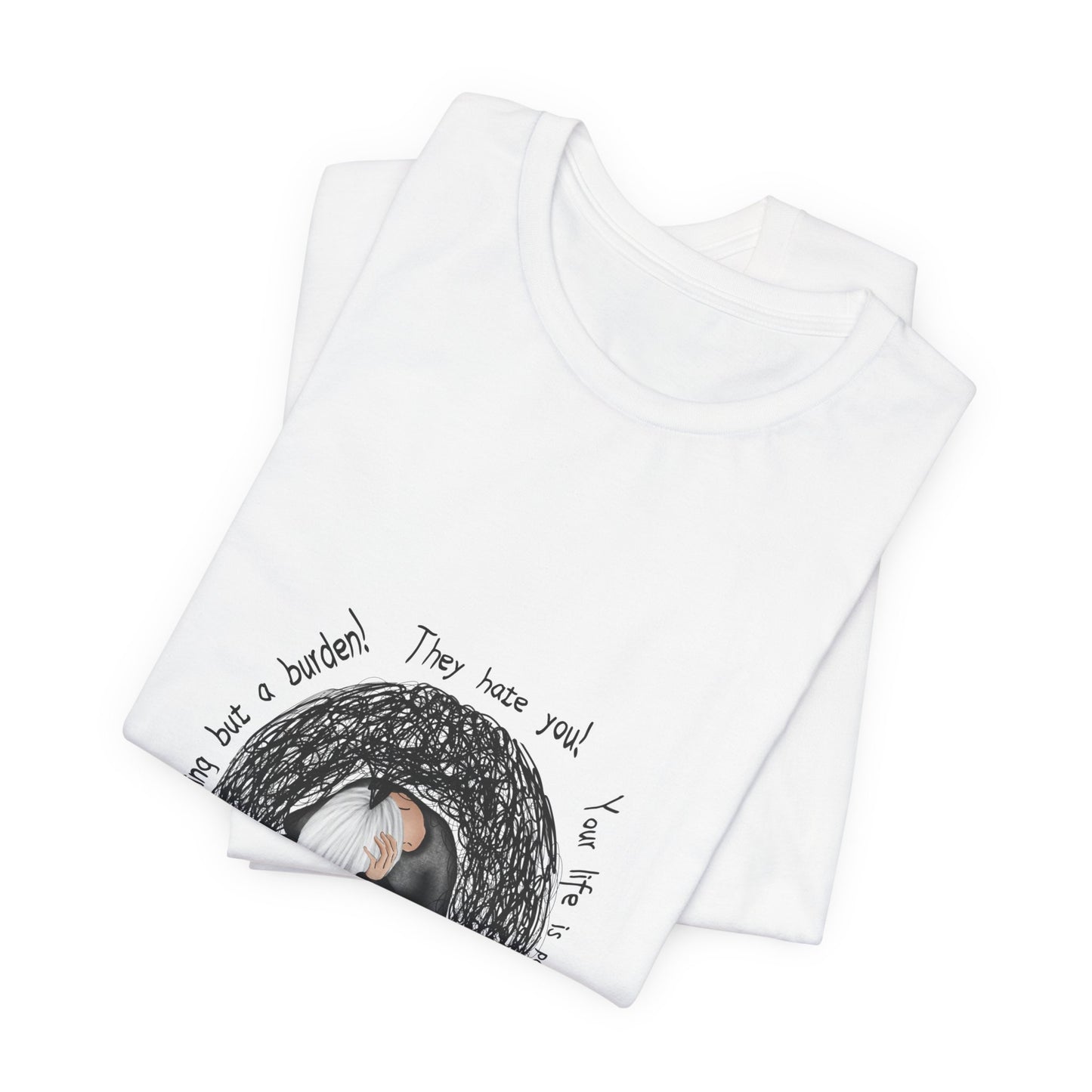 Deprimiertes T-Shirt