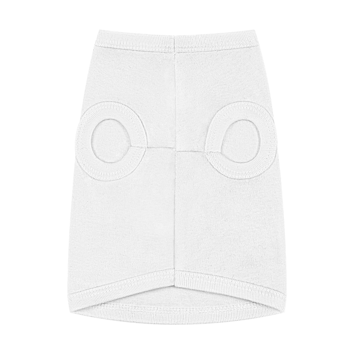Skull & Ribcage Pet Tank Top — Gothic Halloween Dog Shirt