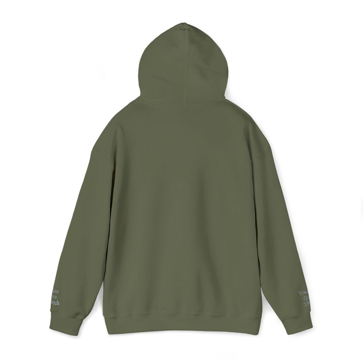 Manic Script Rhinestone Sparkle Hoodie